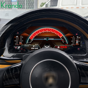 Tableau de bord numérique Krando 12,3 pouces pour Lamborghini Gallardo 2004 - 2014, écran LCD, système LINUX, Plug and Play - Product Image 6