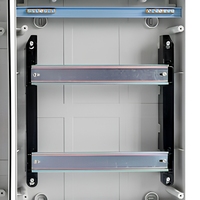 Boîtier de distribution électrique étanche en ABS avec porte transparente, armoire de panneau MCB, boîte de contrôle d'alimentation extérieure
