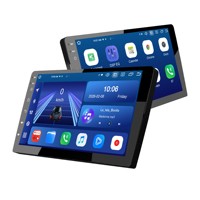 Expédition sous 7 jours - Lecteur multimédia Android universel pour voiture 10 pouces 2+32G avec lien téléphonique sans fil, navigation GPS, WiFi, Bluetooth et égaliseur