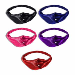 Satin Hairbands Headband Elastic Hair <b>Wrap</b> Hairband Korean Style Twisted Cross Knotted Head Band Turban for Women - Product Image 3