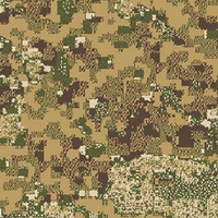 Usine Yilong propose en gros du tissu camouflage Twill Polyester Coton Pencott GreenZone Badlands pour veste militaire britannique tissée