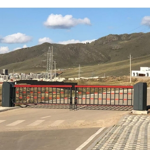 Jwsy RS485 tự động cổng rào cản bãi đậu xe kiểm soát truy cập dẫn cánh tay 6M 200W không chổi than DC động cơ 1.5m J-KZ301 hợp kim thép IP54 mặt - Product Image 4