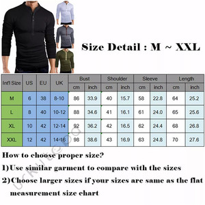 100% <span class=keywords><strong>Cotton</strong></span> Trọng Lượng Nhẹ Vòng Cổ T Áo Sơ Mi Nam Quần Áo Dài Tay Áo Người Đàn Ông T Áo Sơ Mi Với Nút - Product Image 5