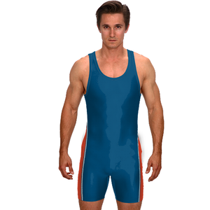 Grosir Kualitas Tinggi Kustom Cetak Sublimasi Singlet Gulat USA untuk Pria 6XL - Product Image 2