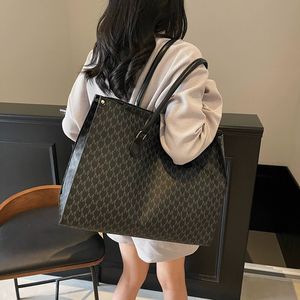 Vintage geometrico borse in pelle PU <span class=keywords><strong>monogramma</strong></span> lettera "M" Design per le donne borsa a tracolla grande capacità Shopping borsa da viaggio - Product Image 6