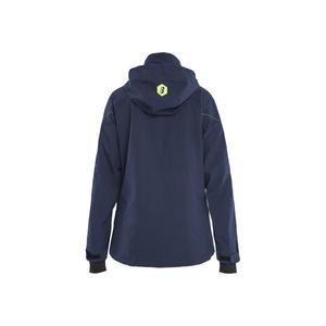 BLAKLADER - 440319178633XXXL Veste imperméable femme stretch Bleu marine foncé/jaune PROTECTION TOUS TEMPS - Product Image 2