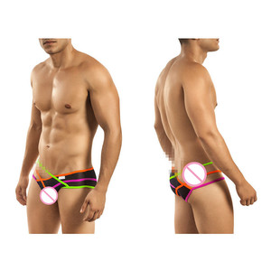 <span class=keywords><strong>Slip</strong></span> Boxer Sexy personalizzato con cinturino in maglia <span class=keywords><strong>trasparente</strong></span> da <span class=keywords><strong>uomo</strong></span> intimo Gay - Product Image 5