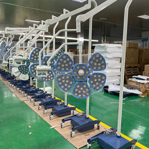 Lampe Chirurgicale Électrique Sans Ombre Plafond LED Médical 120000Lux Éclairage pour Salle d'Opération Vétérinaire Support Réglable - Product Image 4