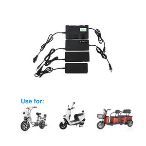 Venta al por mayor Cargador rápido para 36V 48V 60V scooters eléctricos portátiles 15ah 20ah baterías de plomo-ácido UK/US Socket AC/DC estándares - Product Image 6