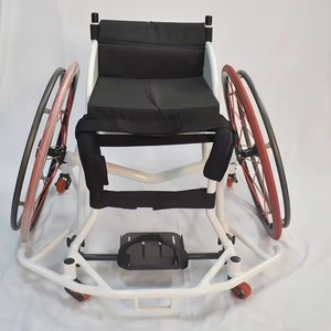 Fauteuil roulant sportif léger de type panier, en alliage d'aluminium, manuel, pour la course à pied - Product Image 4