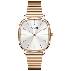 Reloj de acero inoxidable de alta gama, estilo retro minimalista para parejas, versátil, con correa de cuarzo. - Product Image 3