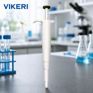 VIKERI Mini-pipette à volume fixe monocanal pour manipulation de liquides scientifiques OEM 25-300uL - Product Image 5