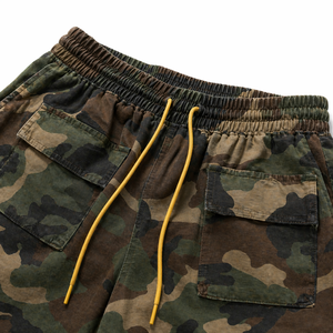 Pantaloncini Unisex Camouflage Multitasche da Campo e Outdoor Cruz Defeat Walk con Stampa Digitale in Lana, Servizio OEM - Product Image 4