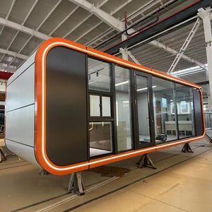 Роскошная деревянная кровать Space Apple со стальным каркасом |   Портативный модульный мини-дом |   Сборный контейнерный дом-вилла |   Мобильный капсульный отель-дом - Product Image 3