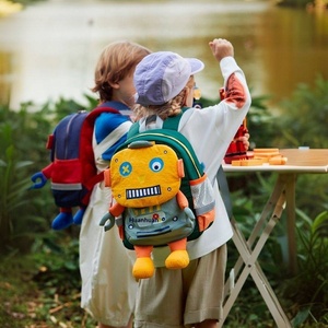 <span class=keywords><strong>Zaino</strong></span> per bambini a cartoni animati, zainetto per la scuola materna, unisex, da viaggio, leggero, con chiusura a cerniera, in nylon - Product Image 3