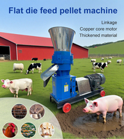 Chaude Mini Animal Poulet Alimentation Granule Moulin Machine Poisson Bovins Granulateur Traitement Porc Produire Volaille Moteur Noyau