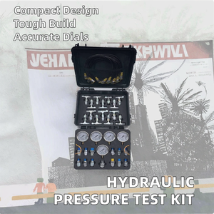 Manomètre de pression de carburant de gaz de frein hydraulique d'excavatrice portative de KOGO pour le kit 3 mois de garantie nouvel état pour la construction - Product Image 2