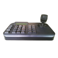 Cámara CCTV analógica PTZ Controlador de teclado IP RS 485 Comunicación Monitor 3D Wirecast para accesorios de vigilancia IP CCTV