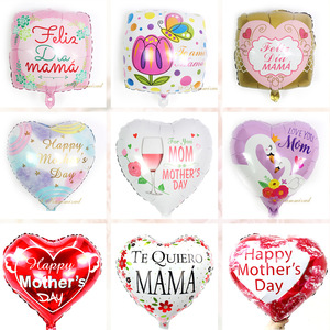 Globos <span class=keywords><strong>de</strong></span> 18 Pulgadas para el Día <span class=keywords><strong>de</strong></span> la Madre, Versión en Inglés, Globos <span class=keywords><strong>de</strong></span> Corazón <span class=keywords><strong>de</strong></span> Aluminio <span class=keywords><strong>de</strong></span> 18 Pulgadas, Decoraciones para la Fiesta del Día <span class=keywords><strong>de</strong></span> la Madre, Globos para Mamá - Product Image 2