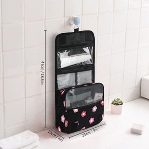 New Arrival Hawaiian Custom Palaka Print Waterproof Foldable Zipper Closure Soft Handle Large Capacity <b>Organizer</b> <b>Cosmetic</b> Bags - Product Image 5