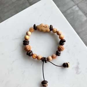 Pulsera <span class=keywords><strong>de</strong></span> cuentas <span class=keywords><strong>de</strong></span> café con diseño <span class=keywords><strong>de</strong></span> nube <span class=keywords><strong>de</strong></span> sándalo, estilo retro único, perfecta como regalo <span class=keywords><strong>de</strong></span> cumpleaños para parejas o <span class=keywords><strong>mejores</strong></span> amigos. - Product Image 1