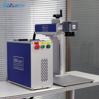 Marqueur laser fibre CNC 30W haute précision refroidi par air pour gravure de plaques signalétiques métalliques, médailles pour chiens, marquage d'acier inoxydable, fichiers AI/DWG