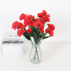 ดอกเดซี่ประดิษฐ์5กิ่งดอก10ดอกมัดด้วยดอกเดซี่ประดิษฐ์ต้นแพรซี่เทียม - Product Image 4