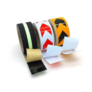 Bán Sỉ Cuộn Phim Cảnh Báo An Toàn Nguy Hiểm Phản Xạ Hình Lăng Trụ Hai Màu Trắng Đỏ Cuộn Băng Phản Xạ Rõ Ràng Cho Xe Cộ - Product Image 6