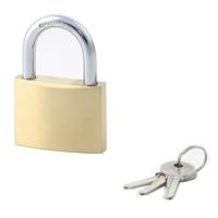 Cadenas en laiton massif 100% avec clé-résistant à la corrosion pour les portes extérieures, les abris de jardin et les applications marines