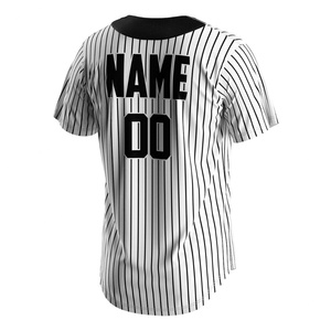 Custom Embroidery Men Japan <b>Baseball</b> Plain Shirt Black Button up <b>Baseball</b> Jersey - Product Image 3