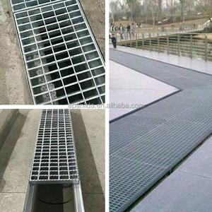 Couvercle de <span class=keywords><strong>grille</strong></span> en acier de gouttière de drainage en acier inoxydable 316 galvanisé à chaud en gros d'usine - Product Image 2