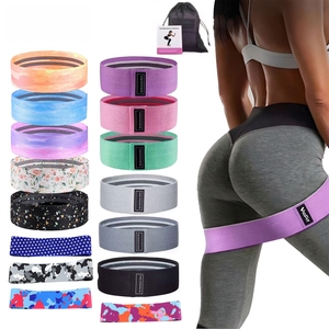 VIGFIT Bandes de Résistance Premium Antidérapantes pour Fessiers, Bandes de Fessiers à Logo Personnalisé pour Entraînement <span class=keywords><strong>des</strong></span> Hanches, Bandes de Fessiers à Résistance Intense - Product Image 6