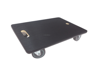 300kgs Heavy Load Plywood Furniture Mover <strong>Dolly</strong> Cart Platform Safety Design Arc Edge Wrapping Four-<strong>Wheel</strong> Plywood Move - Product Image 5