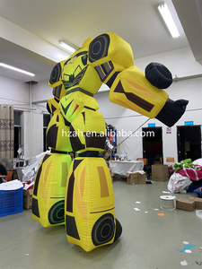 Costume gonflable <span class=keywords><strong>de</strong></span> marche jaune <span class=keywords><strong>de</strong></span> bourdon Costume gonflable <span class=keywords><strong>de</strong></span> transformateur <span class=keywords><strong>de</strong></span> robot pour le défilé - Product Image 5