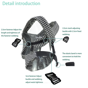 Chất Lượng Cao Cotton Và Linen Tùy Chỉnh Warp Bé Tàu Sân Bay Ergonomic Có Thể Điều Chỉnh Bé Tàu Sân Bay Sản Phẩm Cho Mùa Đông Mùa Hè - Product Image 2