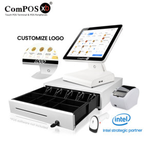 Sistemas de Punto de Venta al por Mayor, Caja Registradora para Restaurantes, Pantalla Táctil, Sistemas de Punto de Venta con Marco de Aleación de Aluminio Ultrafino - Product Image 1