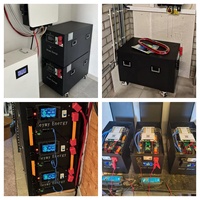 Heymy EU Stock V3 BOX 48V 15kWh 16kwh Boîtier de batterie empilable au lithium fer phosphate avec BMS JK et 16 cellules MB31 314Ah