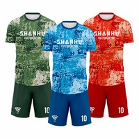 Maillot de football personnalisé Guangzhou Shanhu, vêtements de sport, impression par sublimation, respirant, séchage rapide, polyester pour hommes, vente en gros pour équipes