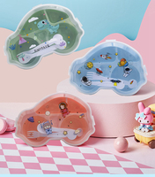 Boîte à lunch bento en plastique sans BPA à prix réduit, logo personnalisé, 1100 ml, avec fermeture, facile à transporter à l'école