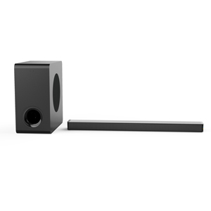 Ultra Thin Slim Design 2.0 Wireless With Deep Subwoofer 80W Cinematic Home Audio System RGB Lighting Ultra-Thin Design and - Product Image 2