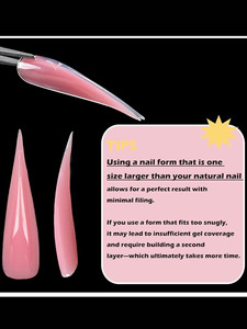 120 pièces 3D Stiletto <span class=keywords><strong>faux</strong></span> ongles conseils Transparent aigle <span class=keywords><strong>griffe</strong></span> presse sur les ongles couverture complète doux Gel Extension conseils moules - Product Image 5