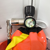 Appareil respiratoire autonome à pression positive résistant aux hautes températures pour évacuation d'urgence et lutte contre l'incendie