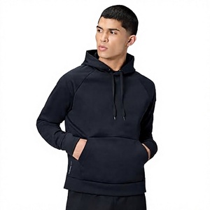 Sweat à capuche confortable pour homme, coupe classique, imprimé en sérigraphie, 100% polyester respirant, en molleton, pour l'automne - Product Image 2