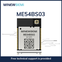 Module Bluetooth MinewSemi ME54BS03 nRF54L15 Nordic, communication Bluetooth longue portée de 170 m, contrôleurs de jeu et télécommandes