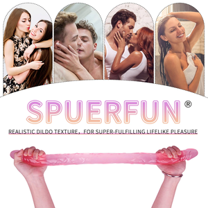 Dildo Extensible Grande de Doble Cabeza con Diseño de Dragón, Multicolor, para Masturbación y Masajes, Modelo Femenino Lara - Product Image 2