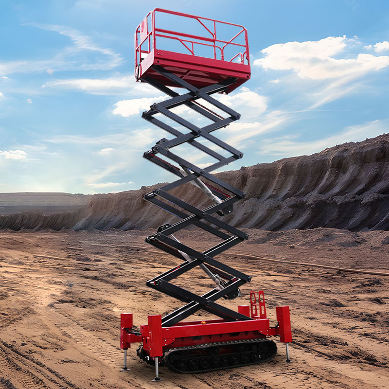 Scissor Lift on Tracks - High Performance & Stability