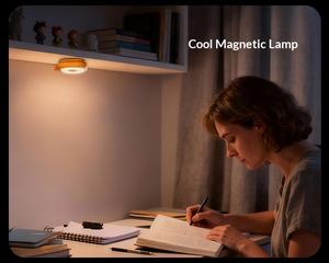 Luz de Relleno Magnética Portátil para Hogar Inteligente, Espejo Trasero para Selfies, Asistente de Fotografía con Clip para Grabación Nocturna - Product Image 5