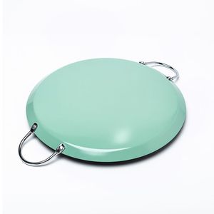 Tùy chỉnh thiết kế hiện đại Burger nướng <span class=keywords><strong>PAN</strong></span> bpa-miễn phí tấm phẳng bánh không dính Carbon thép Frying <span class=keywords><strong>Pan</strong></span> - Product Image 6