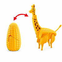 Juguete Transformable de Maíz a Jirafa, Juguete Educativo Creativo de Vegetales, Animales Deformables, Novedad para Niños, Rompecabezas Mágico, Regalo