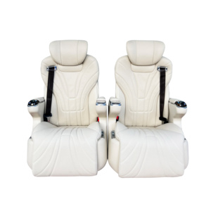 Asientos de Auto Eléctricos de Cuero de Lujo VIP Aero para Alphard W447 <span class=keywords><strong>Hiace</strong></span> Van Sprinter Clase V, Cómodos y Reclinables - Product Image 3